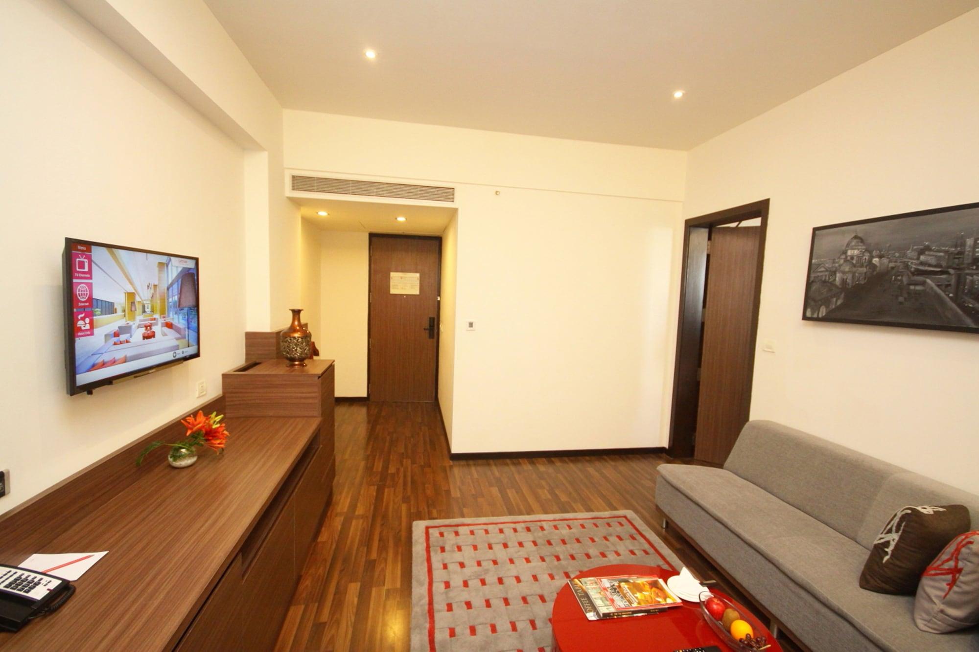 비반타 콜카타 Em 바이패스 호텔 외부 사진 A suite at the hotel