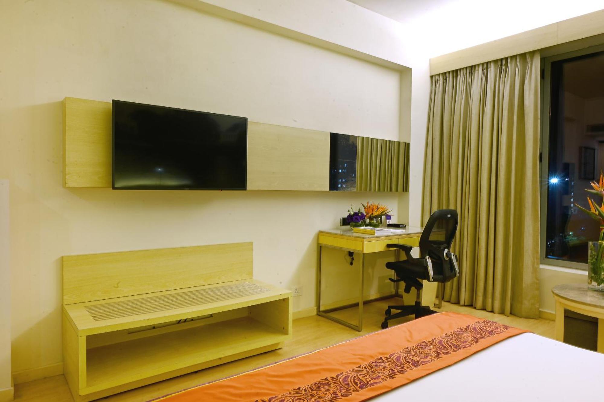 비반타 콜카타 Em 바이패스 호텔 외부 사진 A room at the hotel