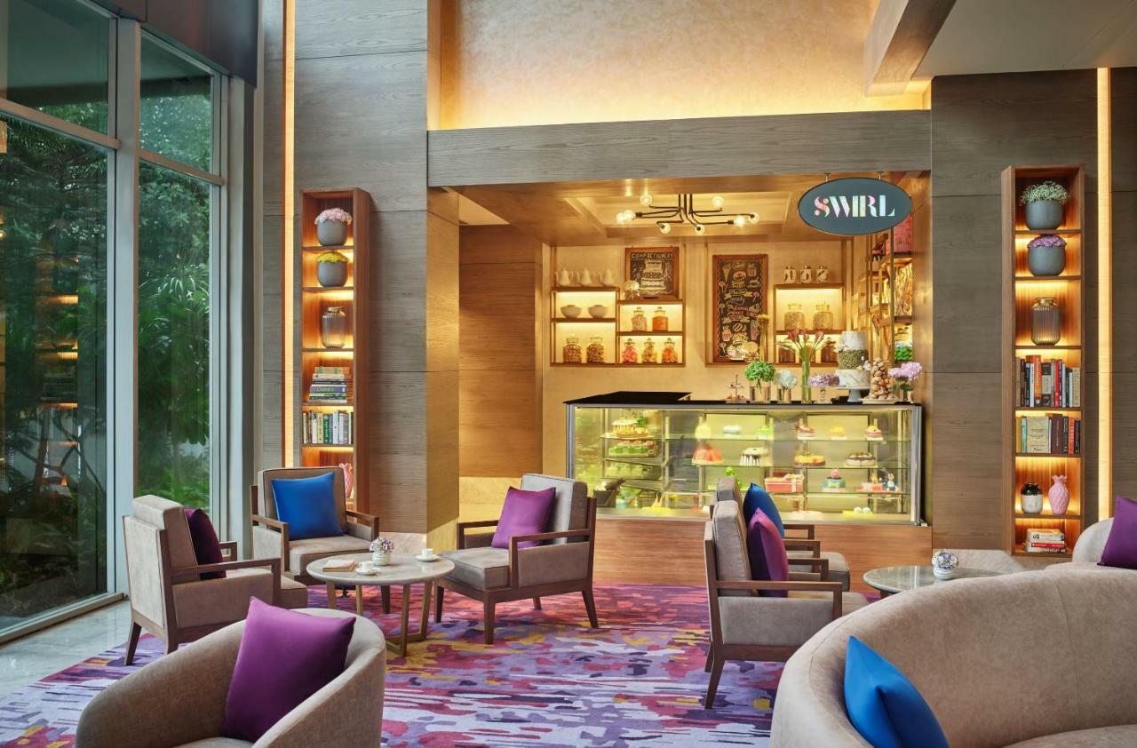 비반타 콜카타 Em 바이패스 호텔 외부 사진 The Swirl Lounge at the airport